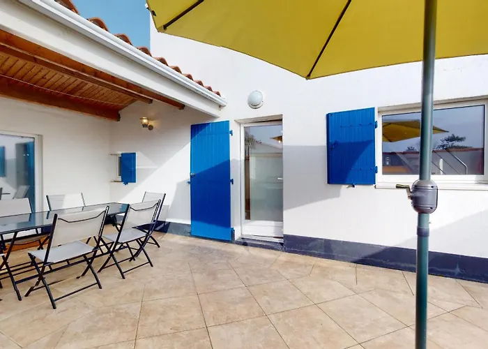 度假居 La Bleu 300 M De La 布雷蒂诺斯梅尔